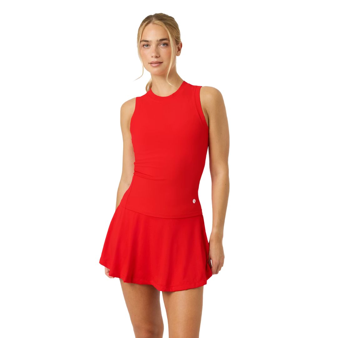 Björn Borg Ace Pocket Ribbed Tank Top (Flame Scarlet)