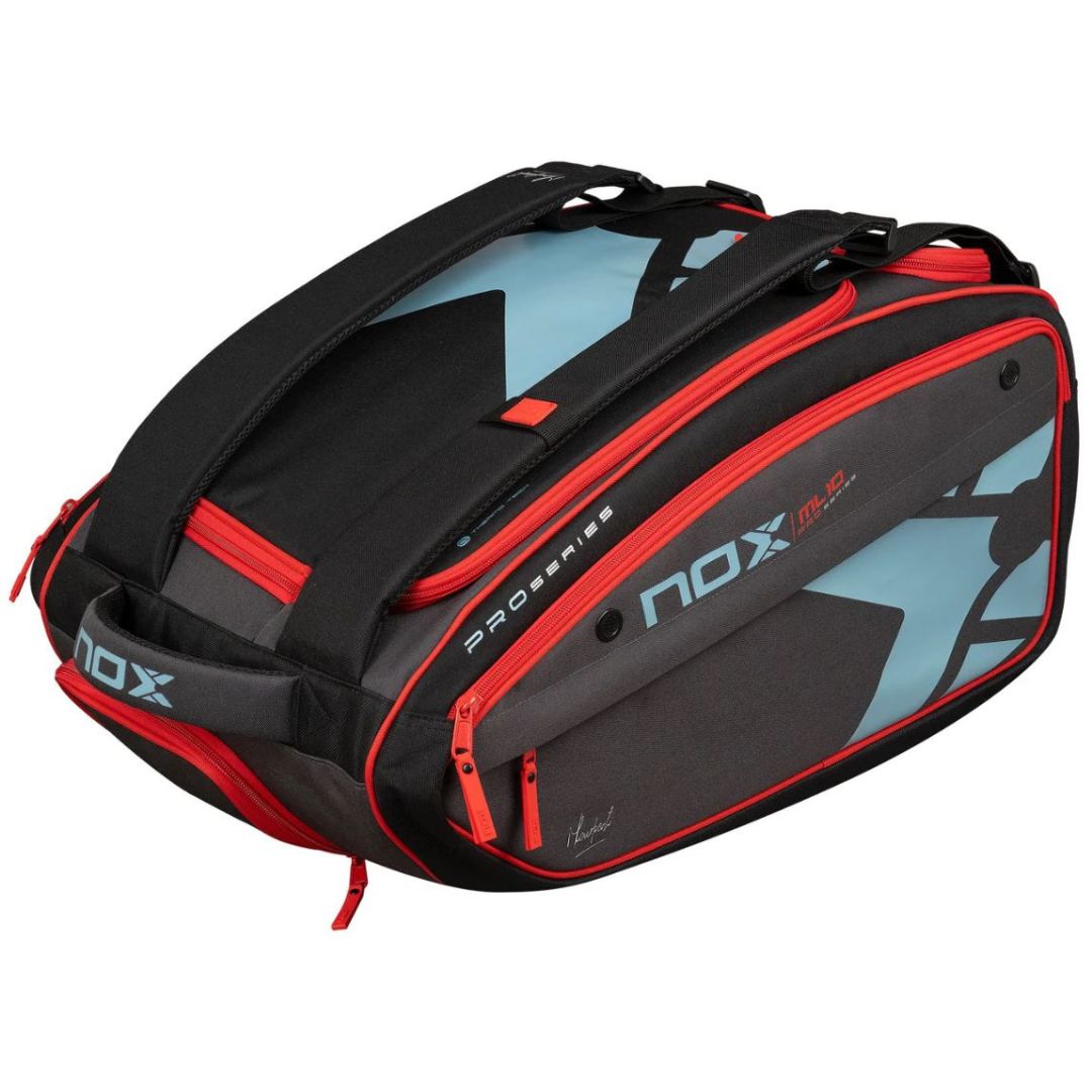 Nox ML10 Competition XL Compact Padeltaske (Black/Red) padellife