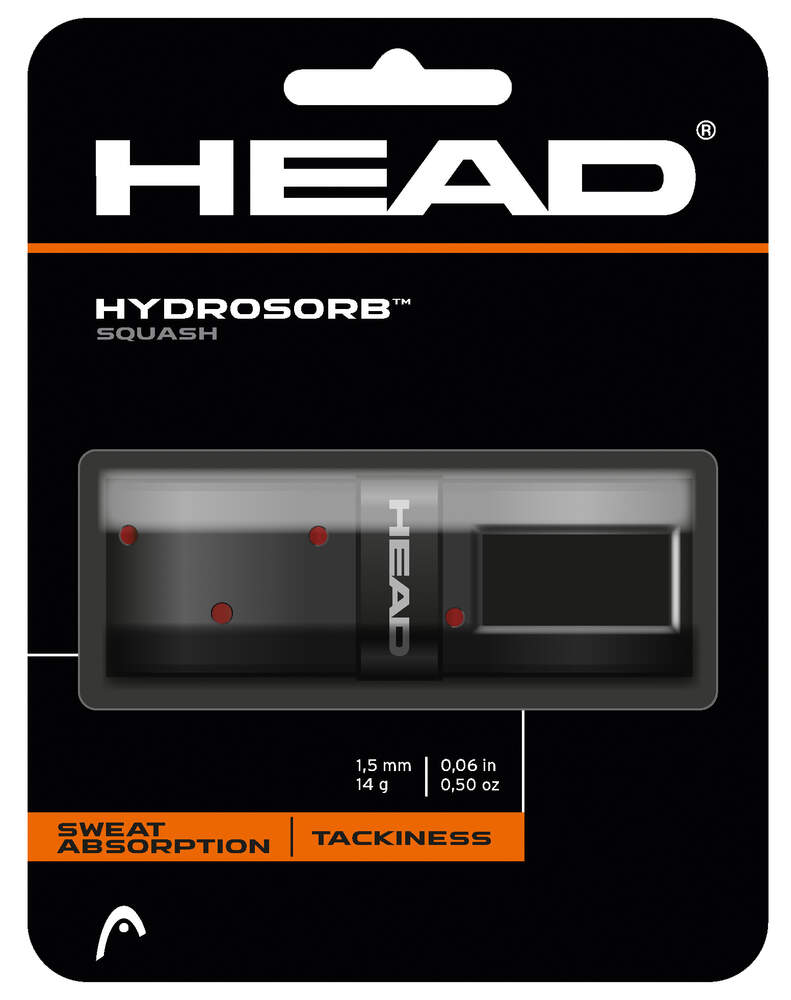 Head Hydrosorb Squash Grip (Sort)