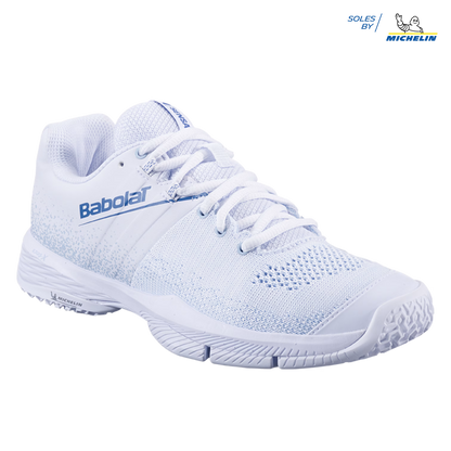 Babolat Sensa Women Padelsko (White/Cool Blue)