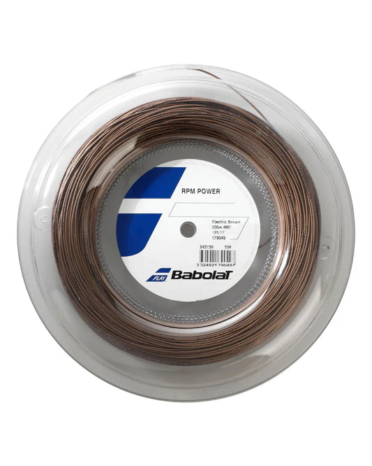 Opstrengning med Babolat RPM Power