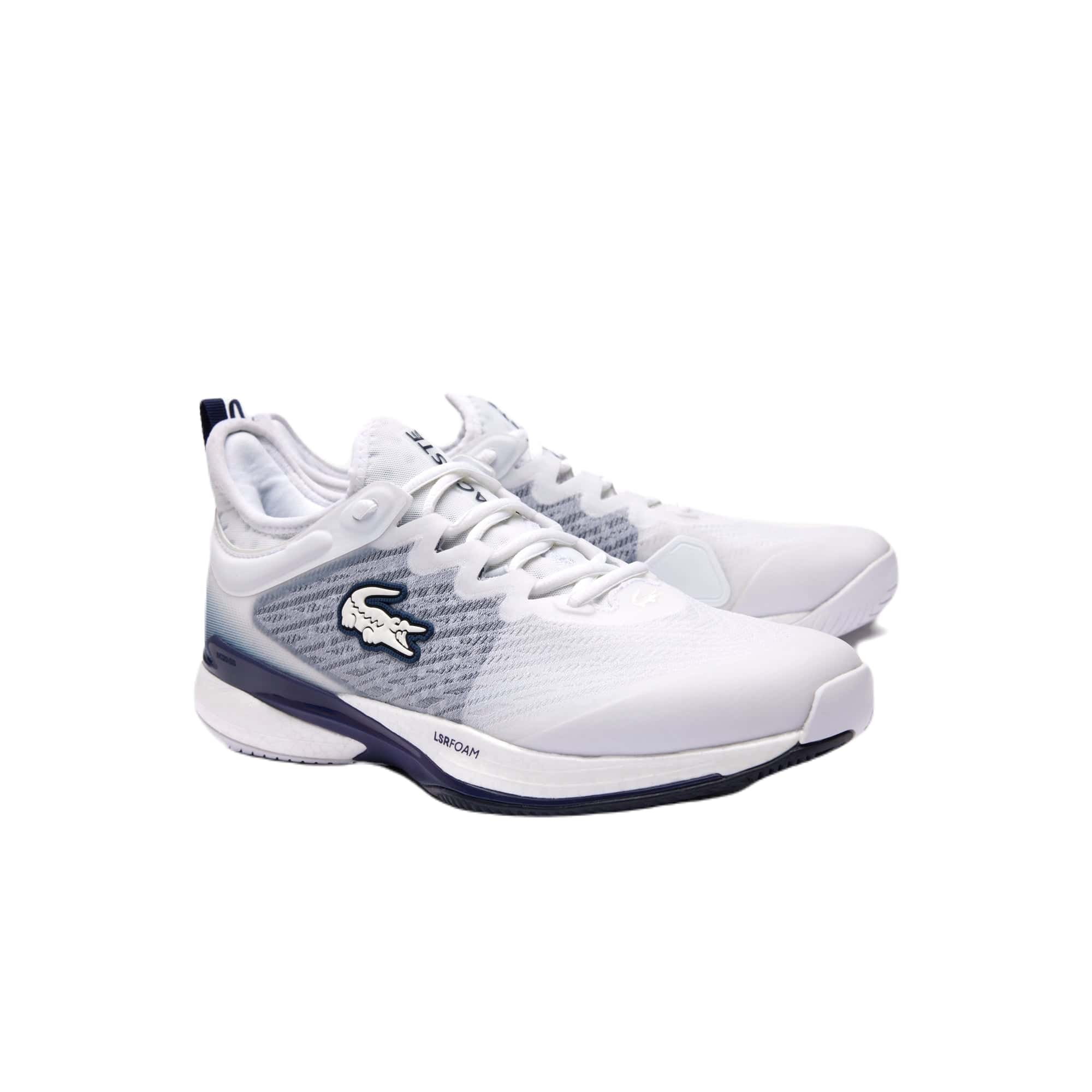 Lacoste AG-LT23 Lite Textile sko (White/Navy) - Racketlife.dk