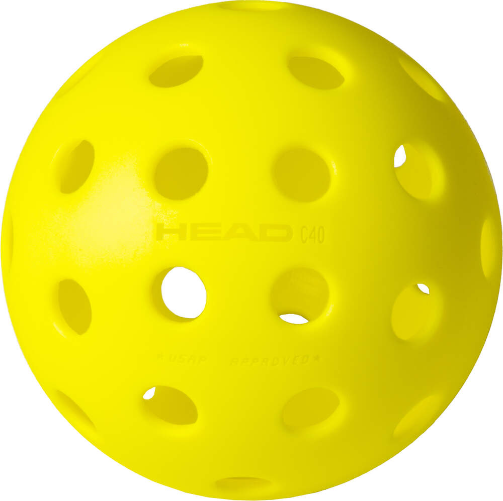 Head Championship 40 Pickleballbolde (3 stk.) - Racketlife.dk