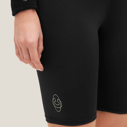 Cuera Oncourt Short Tights High Waist (Black)