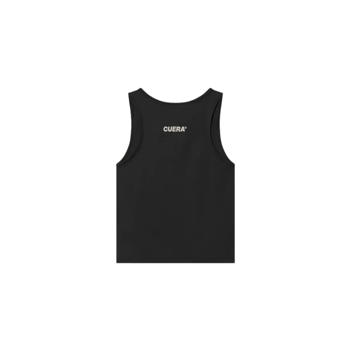 Cuera Oncourt Cropped Tank Top (Black)