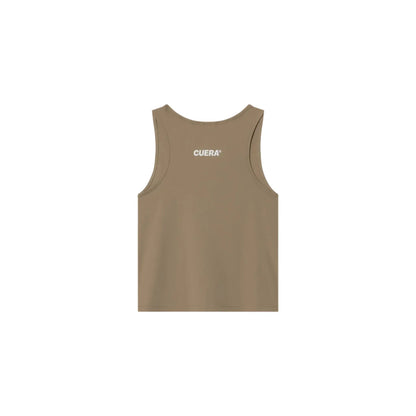 Cuera Oncourt Cropped Tank Top (Walnut)