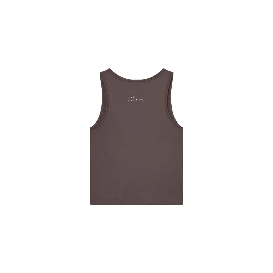 Cuera Oncourt Slim Tank Top (Dark Brown)