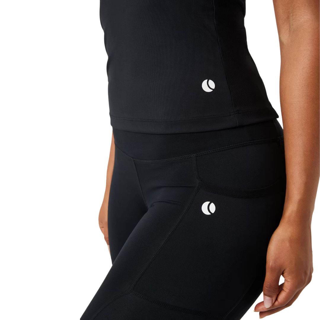 Björn Borg Ace Pocket Ribbed Tank Top (Black Beauty)