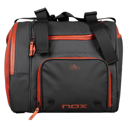 Nox Luxury Open Series Padeltaske (Black/Red) padellife