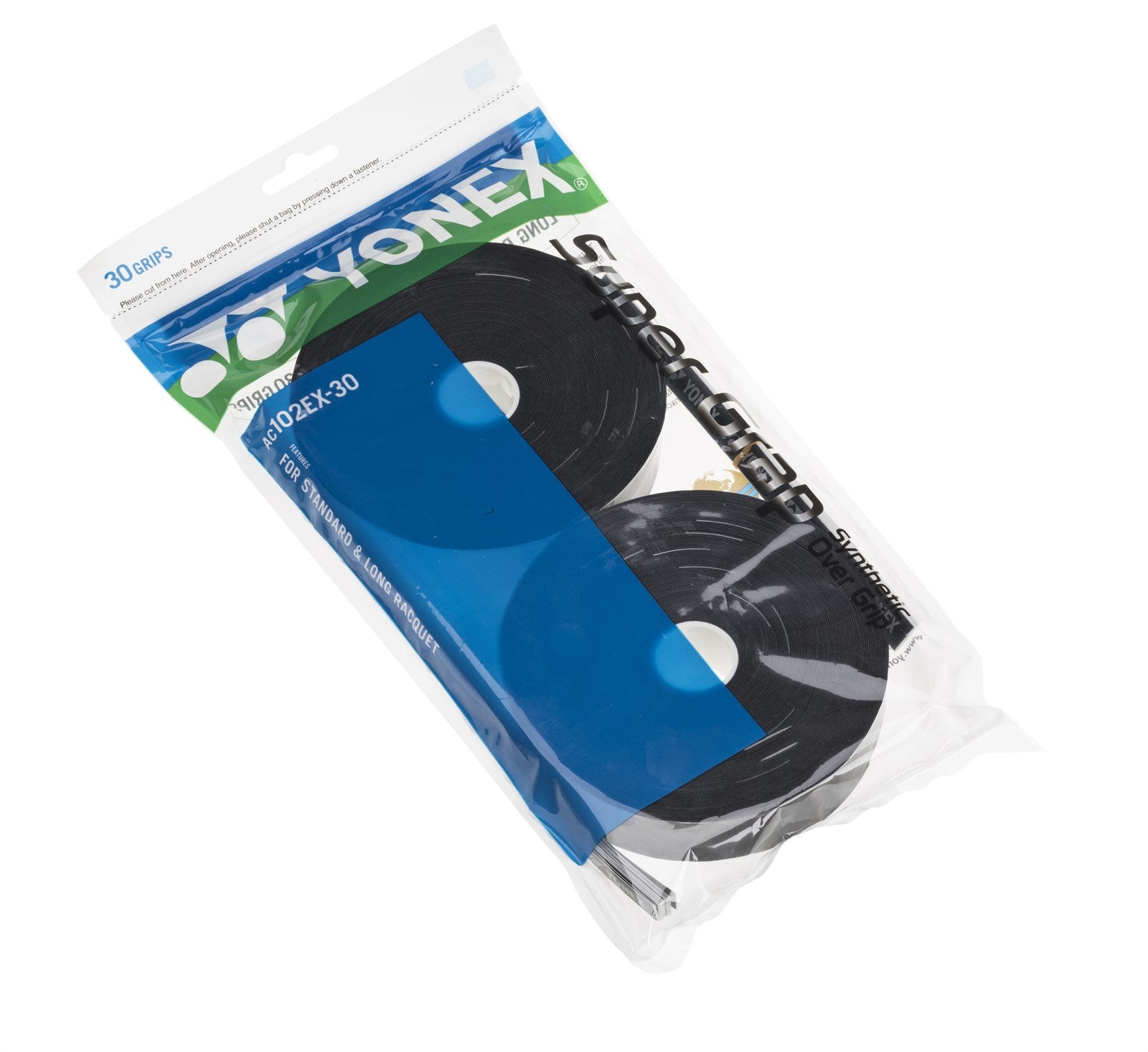 Yonex Wet Super Grip (30-pak, Sort)