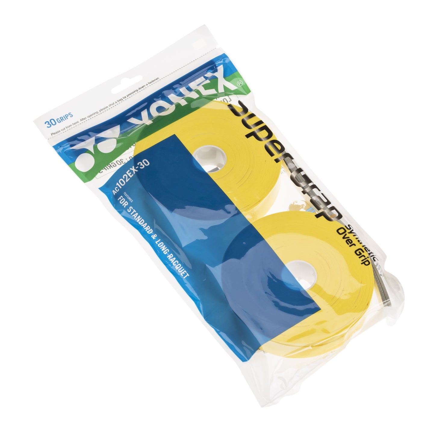 Yonex Wet Super Grip (30-pak, Gul)