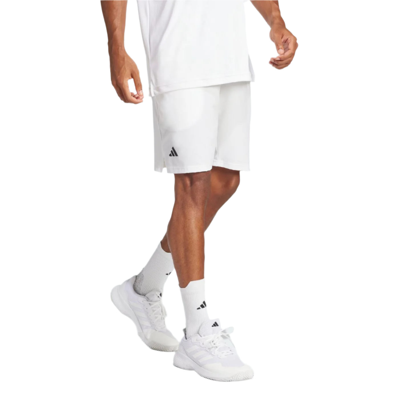 Adidas Club Stretch Wowen Shorts (White)