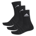Adidas Cushioned Crew Strømper (3-Pak, sort) - Racketlife.dk