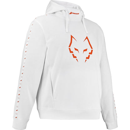 Babolat Hood Sweat Juan Lebron (White/White)
