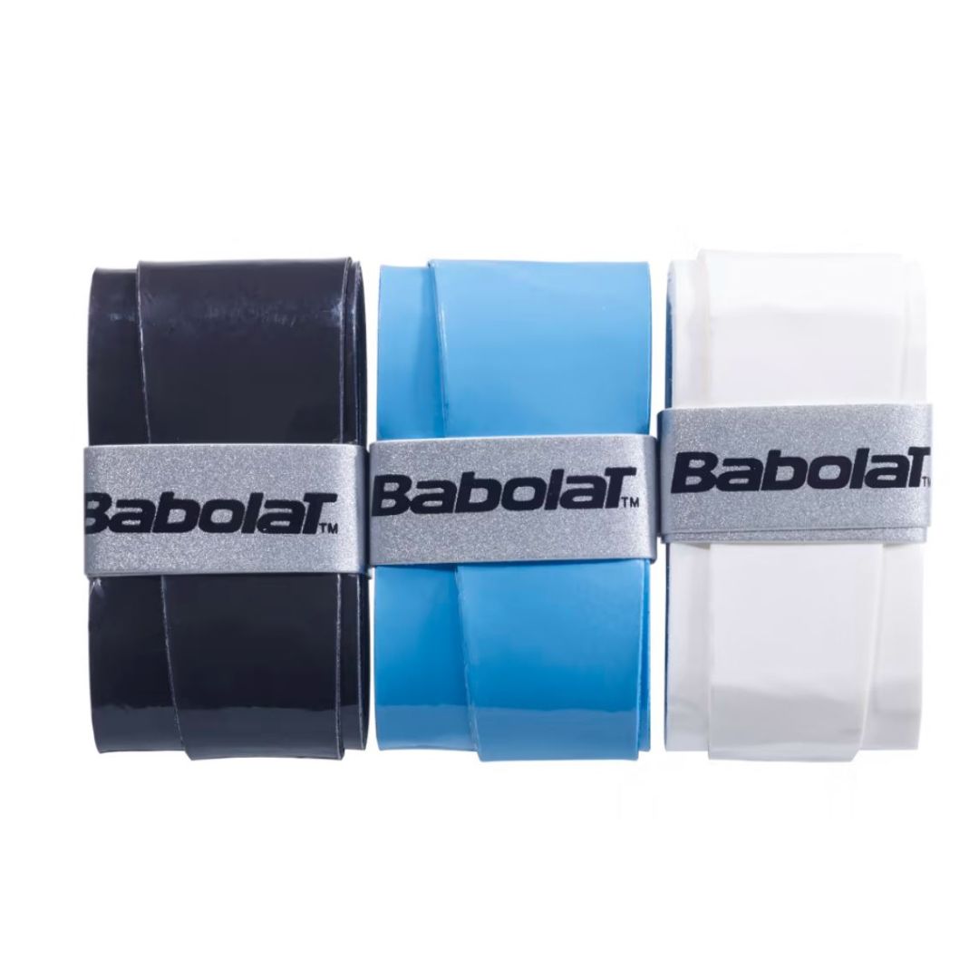 Babolat My Overgrip (3-pak, Sort/blå/hvid) padellife 