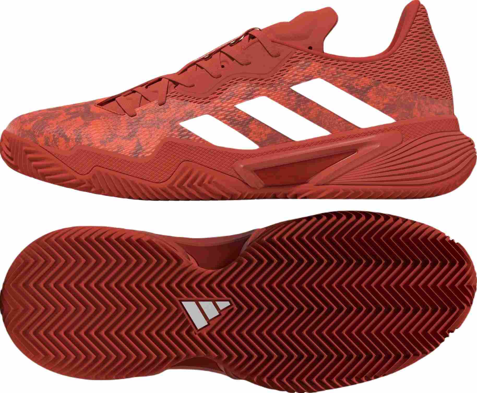 Adidas Barricade CC Padelsko (Mens, Rød)