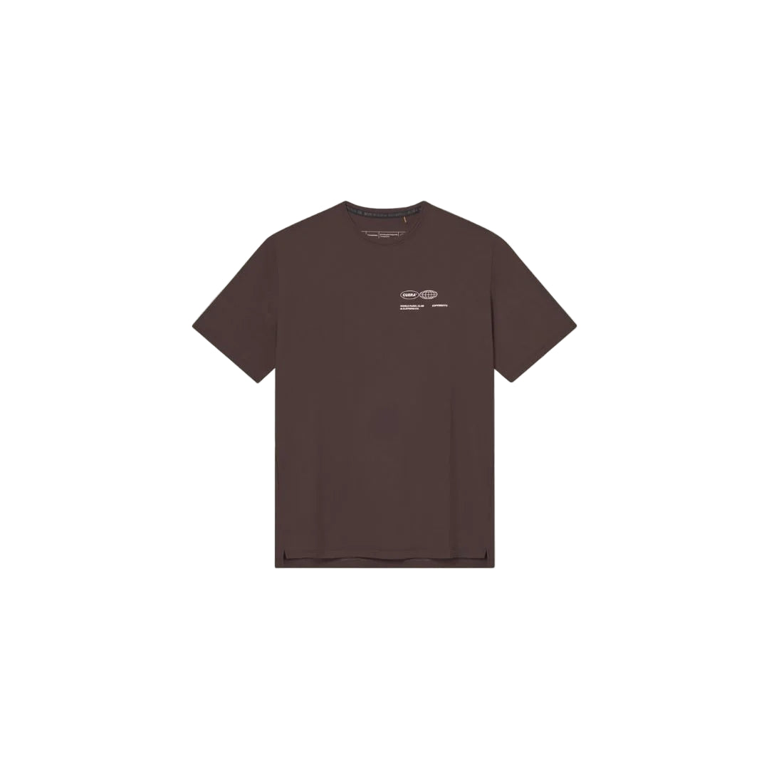 Cuera Oncourt Airy Logo T-shirt (Dark Brown)