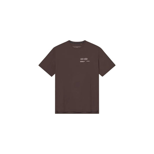 Cuera Oncourt Airy Logo T-shirt (Dark Brown)