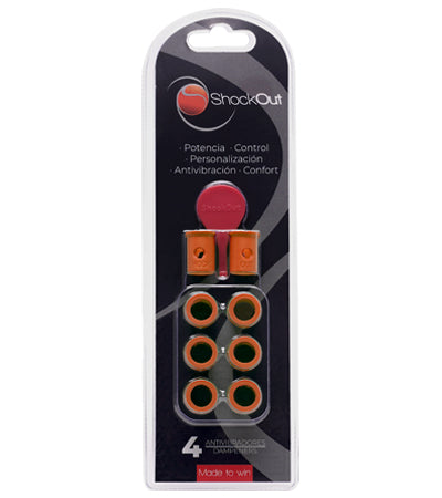 ShockOut Padel Antivibrator (Orange) - Padellife.dk