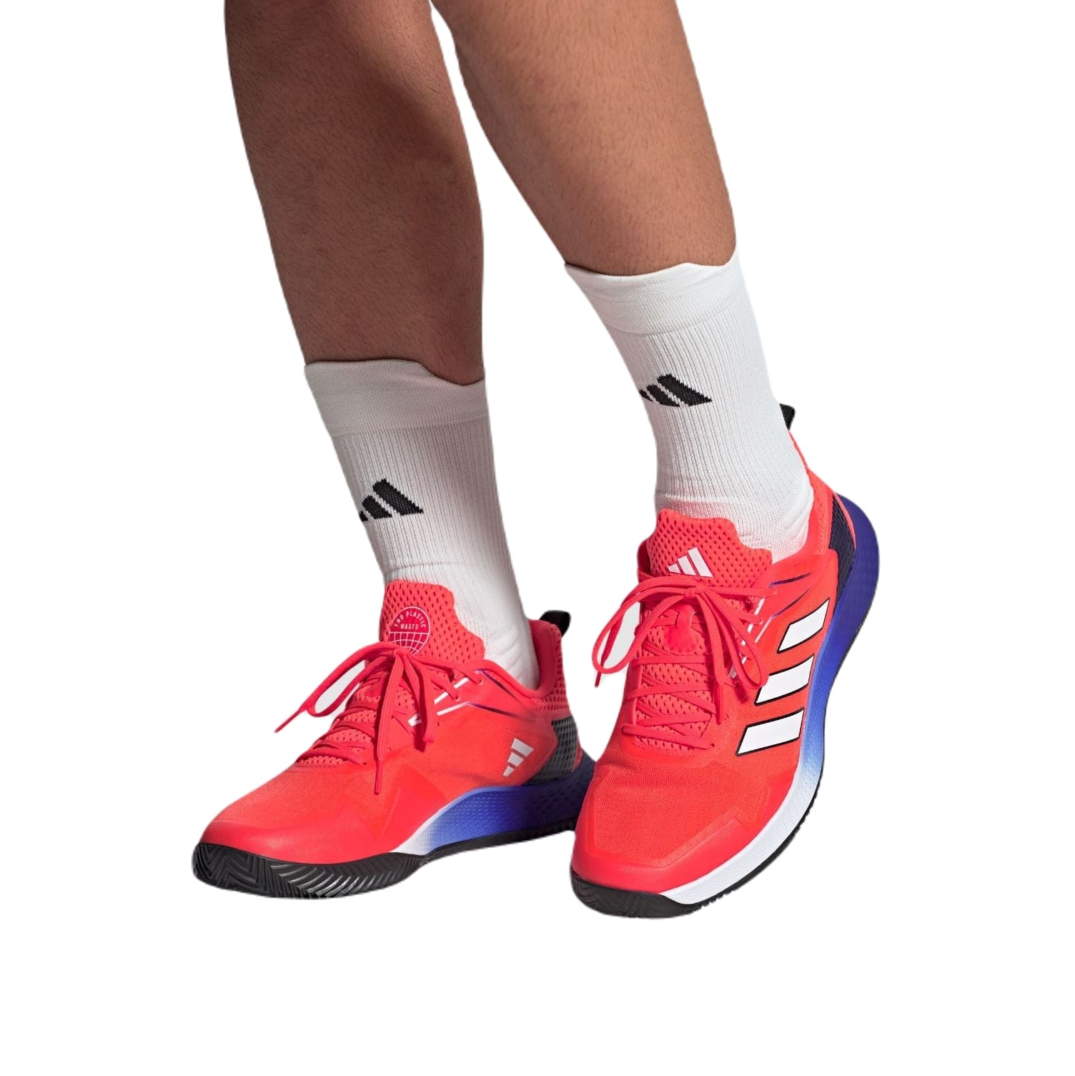 Adidas Defiant Speed CC Padelsko (Mens, Rød/Blå)