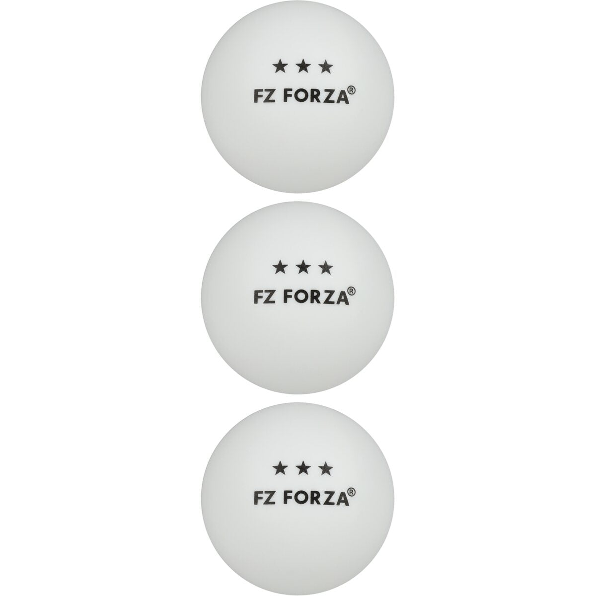 FZ Forza Supreme 3-star Bordtennisbolde (3-pak)