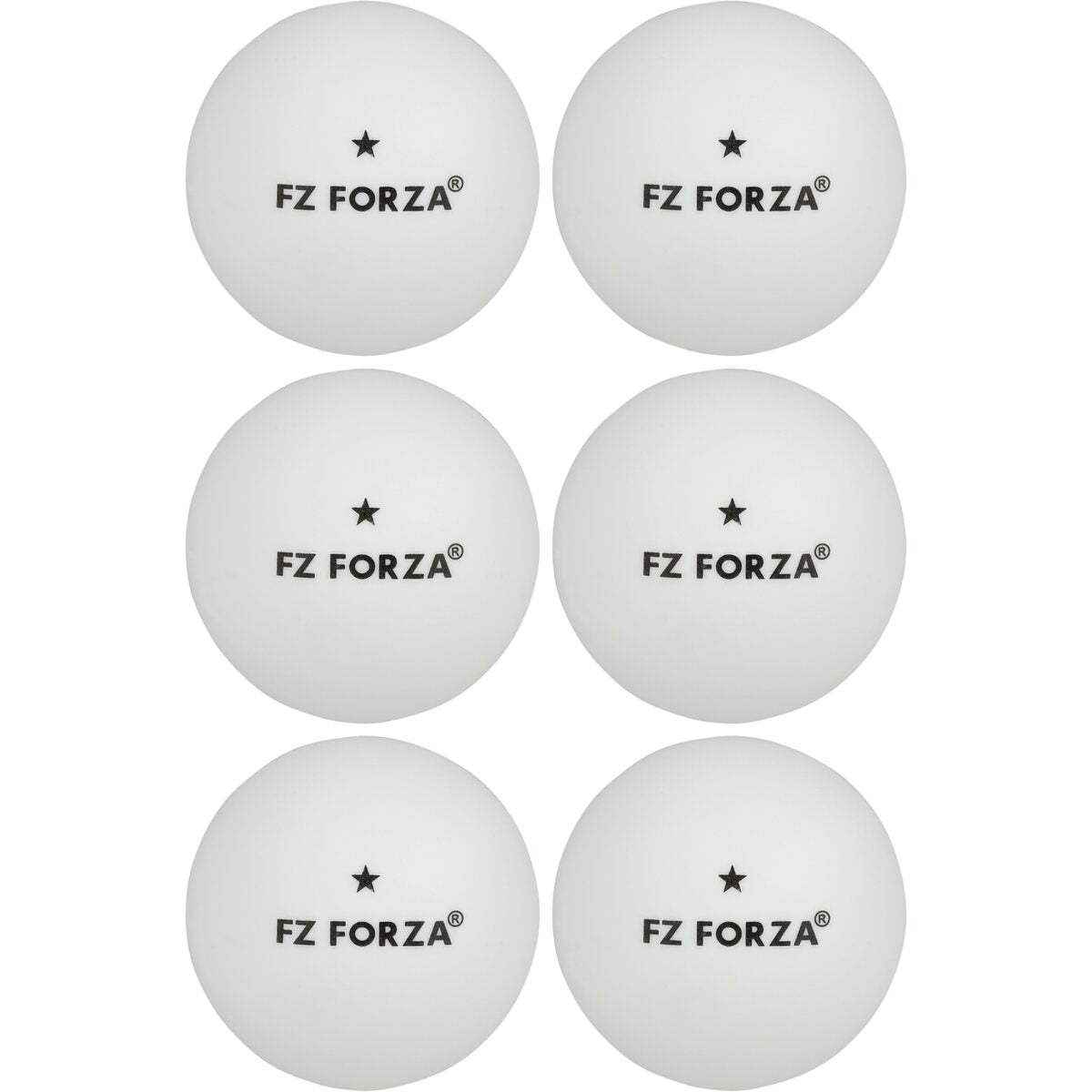 FZ Forza Amaze 1-star Bordtennisbolde (6-pak)