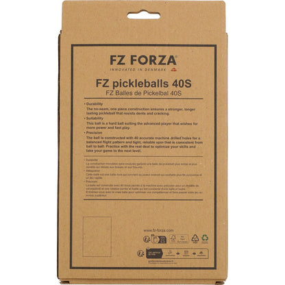 FZ Forza 40S Pickleball bolde (6 stk.)