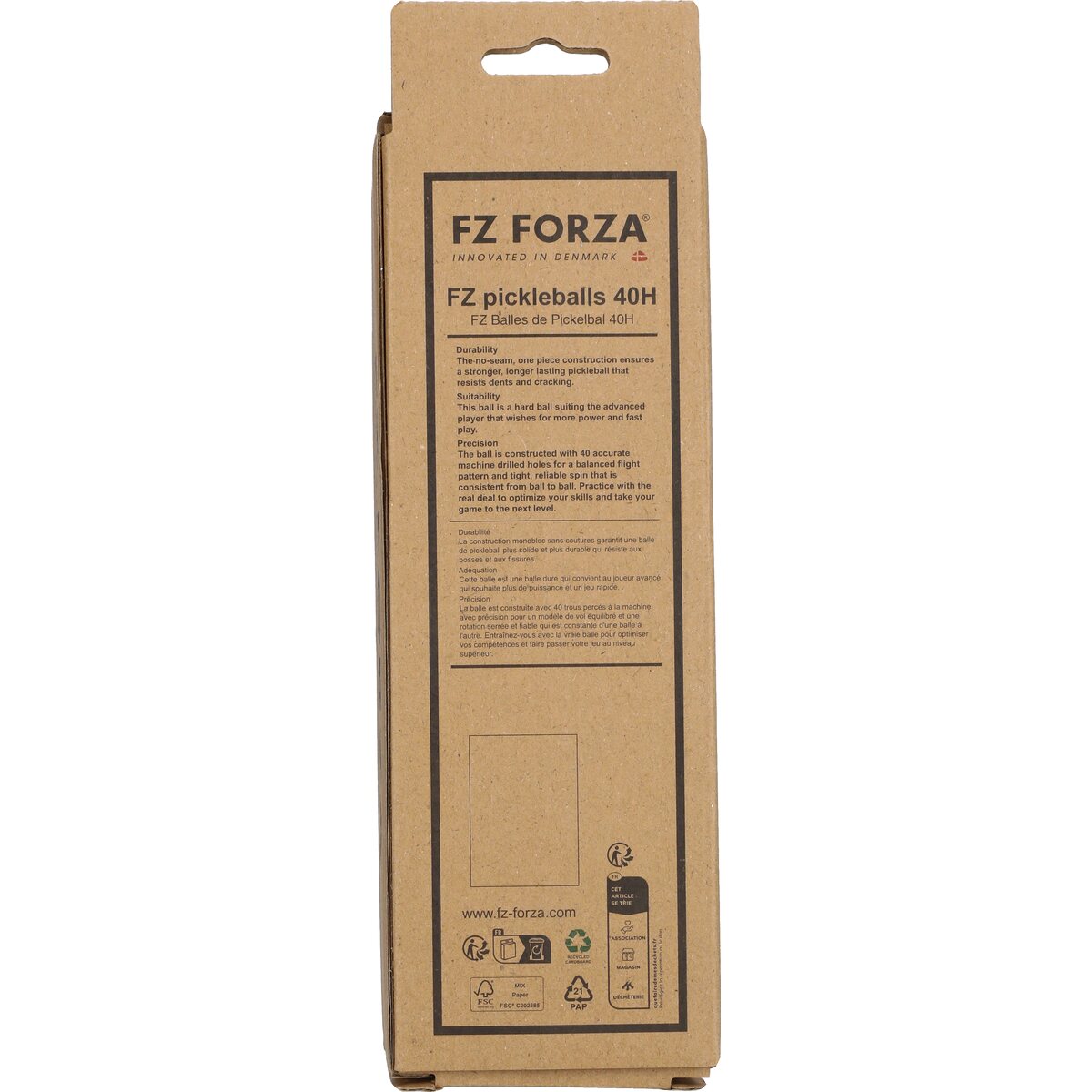 FZ Forza 40H Pickleball bolde (3 stk.)