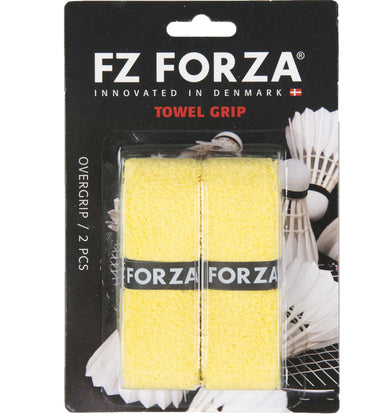 FZ Forza badminton frotte Grip (2 pak, gul) - racketlife.dk