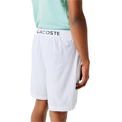 Lacoste shorts hvid - Padellife.dk