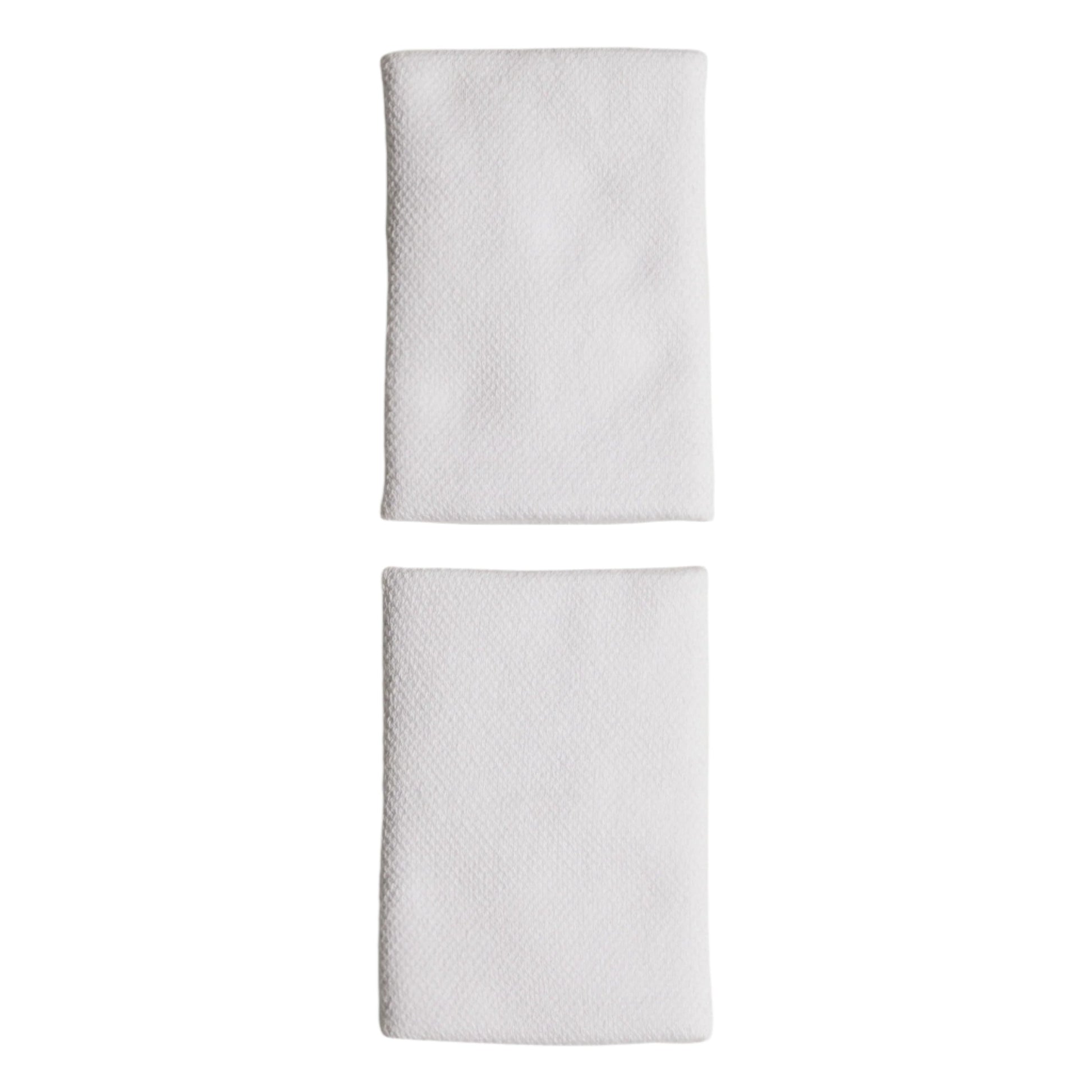 Adidas Wristbands Large (2-pak, hvid)