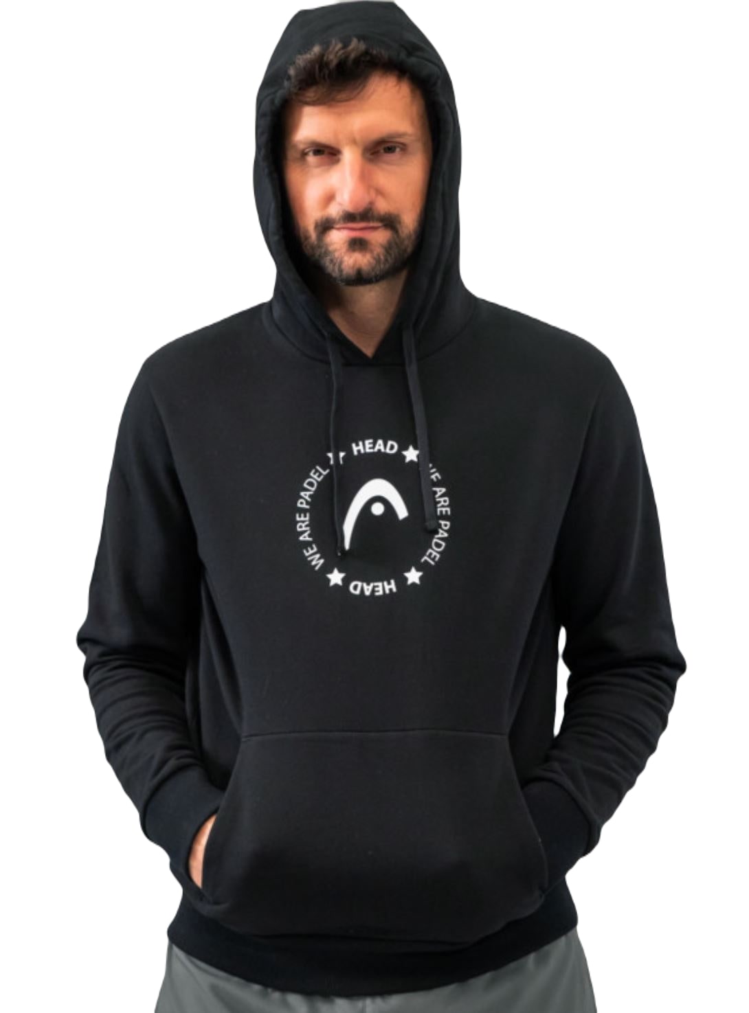 Head Padel Hoodie (Sort) - Racketlife.dk