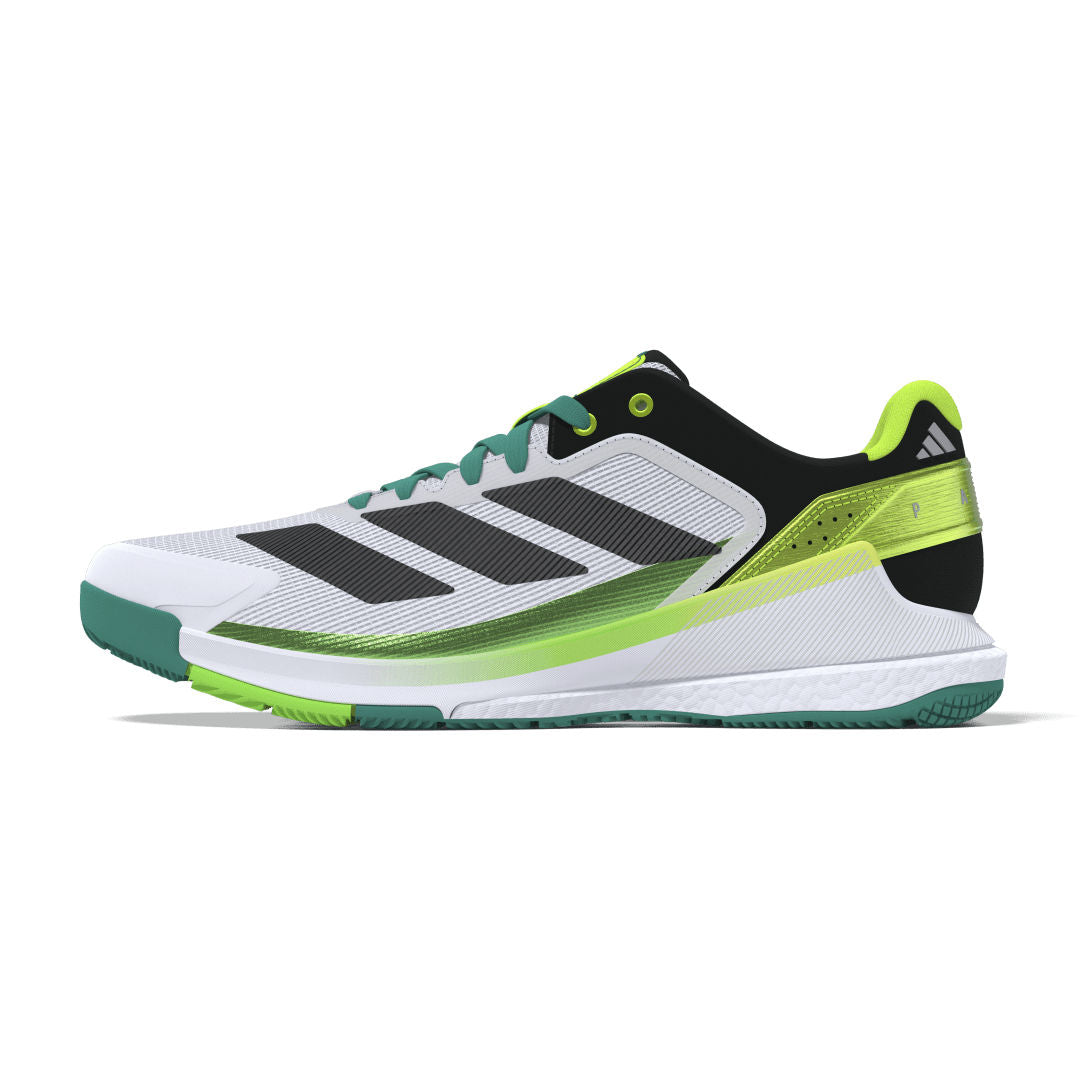 Adidas Crazyquick Boost Padelsko (Cloud White/Core Black/Lime Burst)