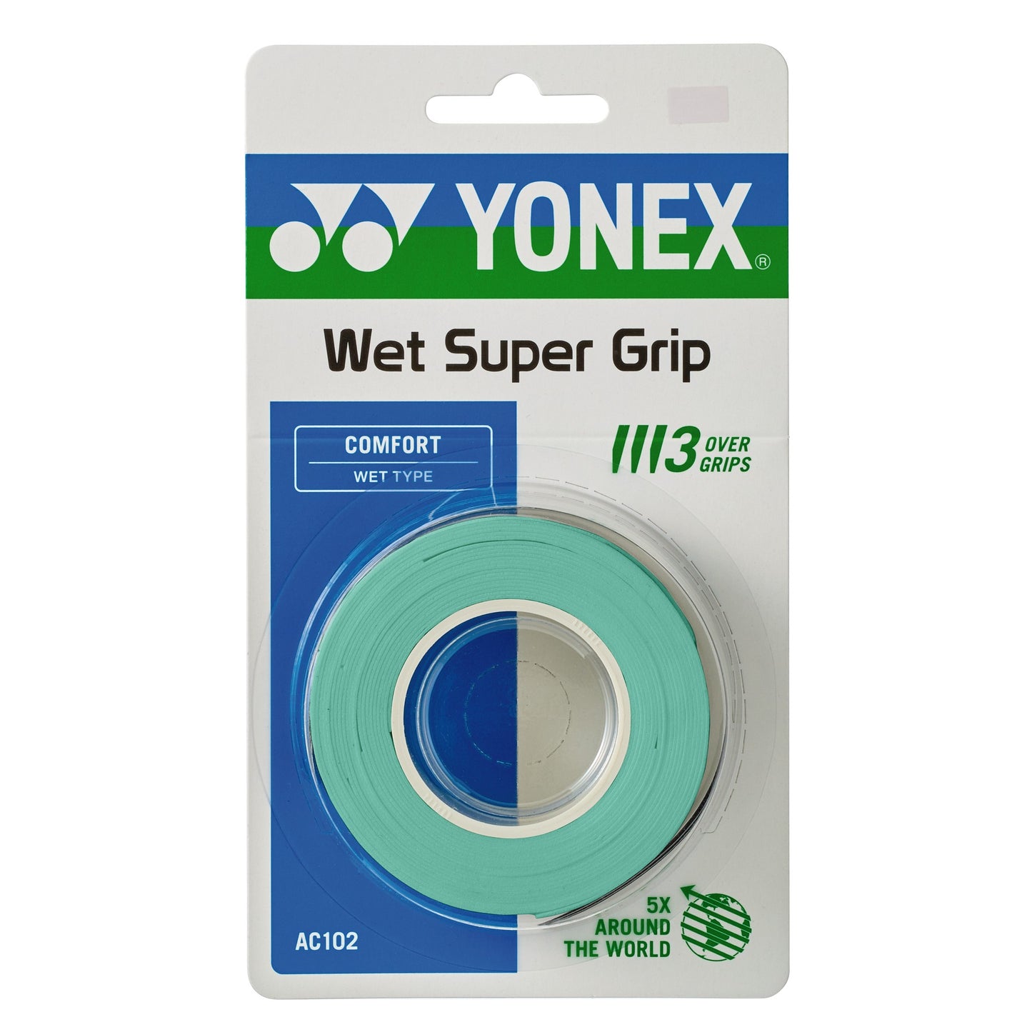 Yonex Wet Super Grap (3 stk., Grøn)