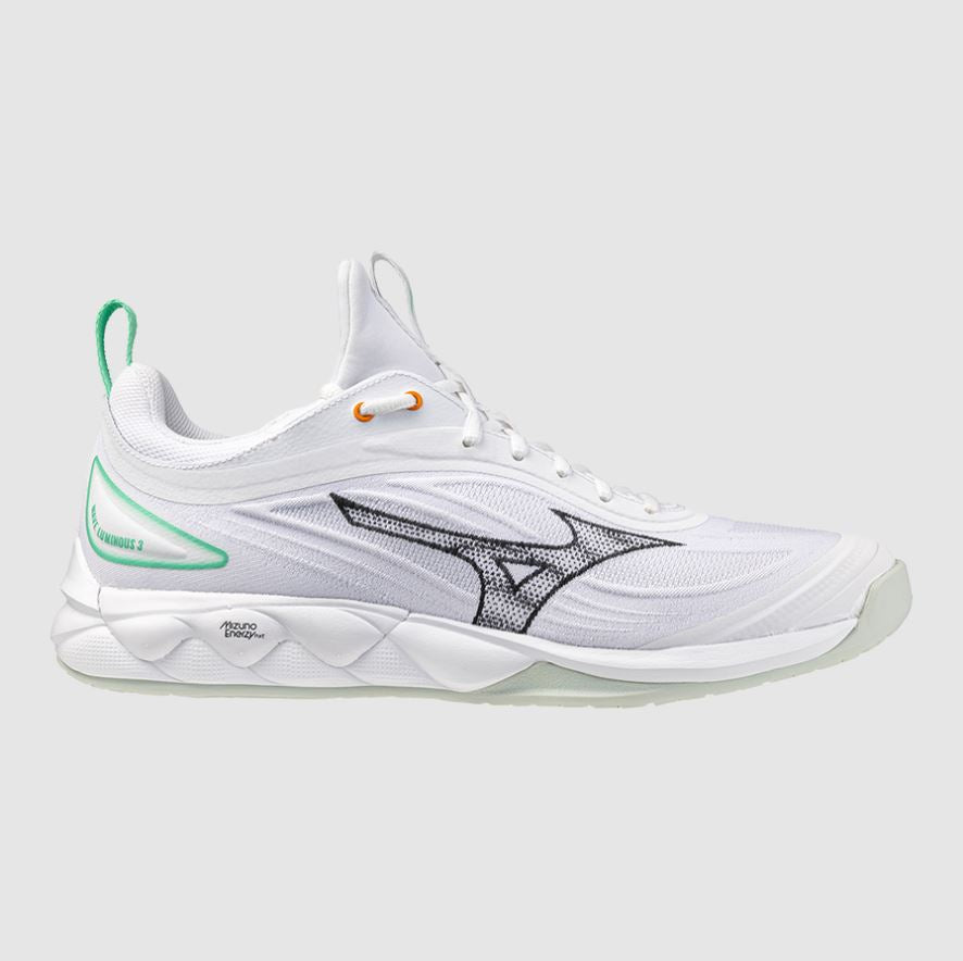 Mizuno Wave Luminous 3 (U) (White/Black/Frozen Emerald)