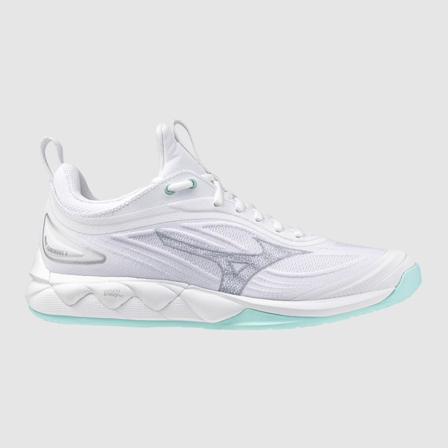 Mizuno Wave Luminous 3 (W) (White/Blue Tint)