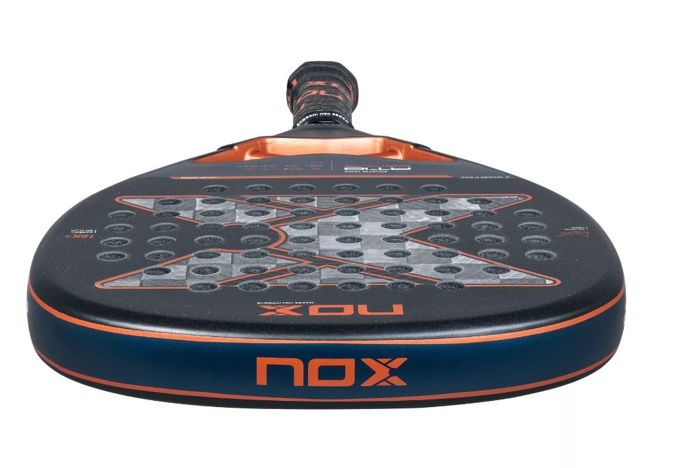 NOX AT10 Genius Attack 18K Alum 2025 padel bat - Padellife.dk