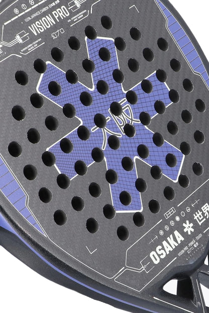 Osaka Vision Pro Power Touch 2023 Padelbat (Purple/Sand)