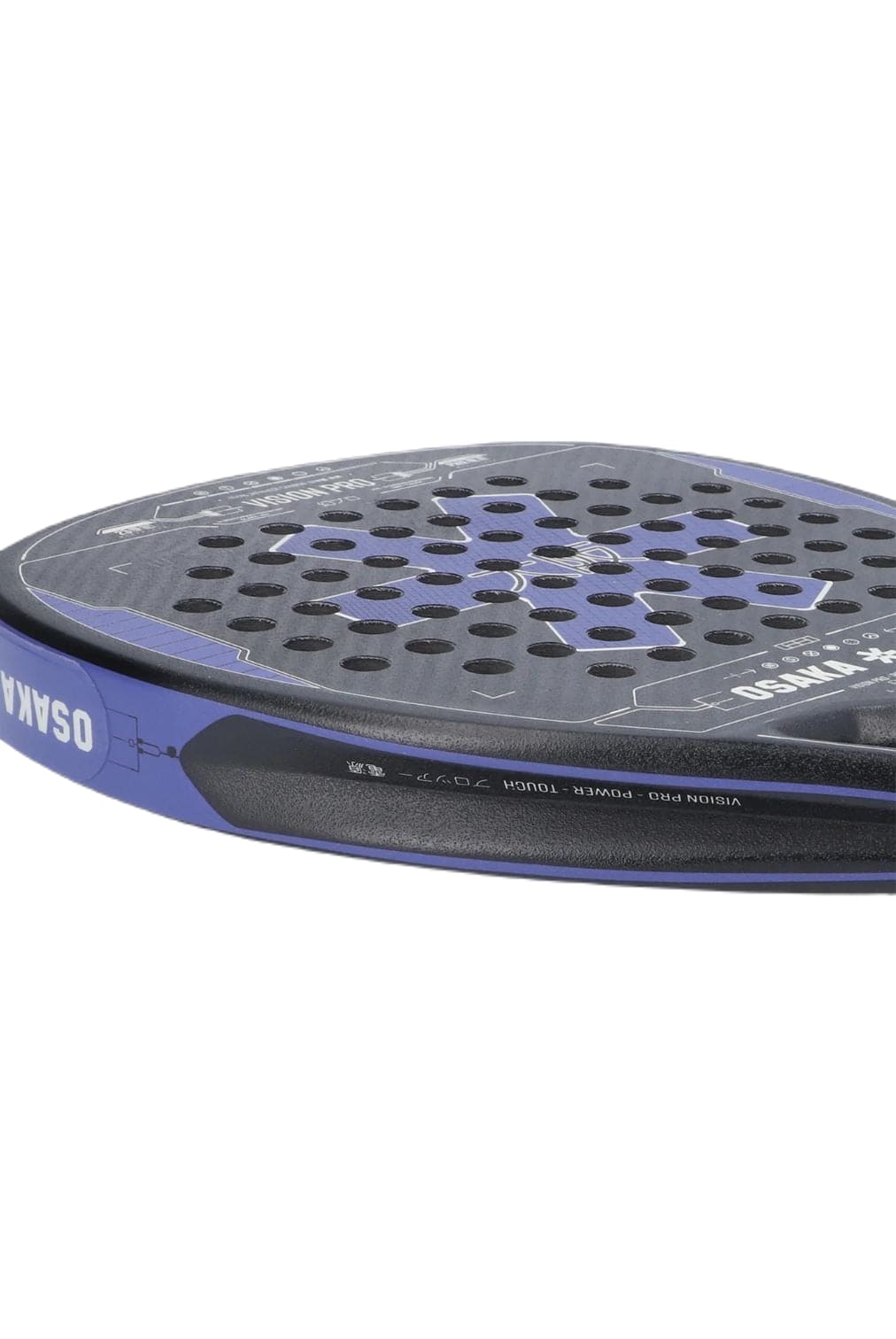 Osaka Vision Pro Power Touch 2023 Padelbat (Purple/Sand)