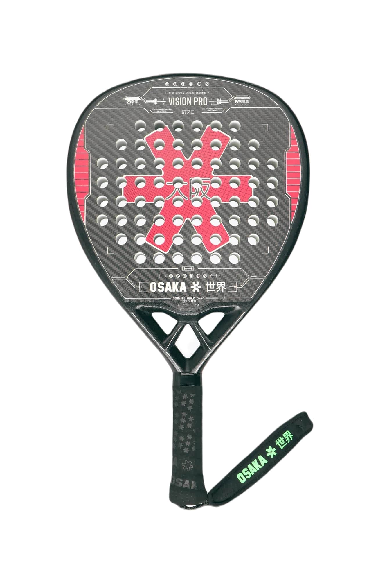 Osaka Vision Pro Power Snap 2023 Padel Bat - Racketlife.dk