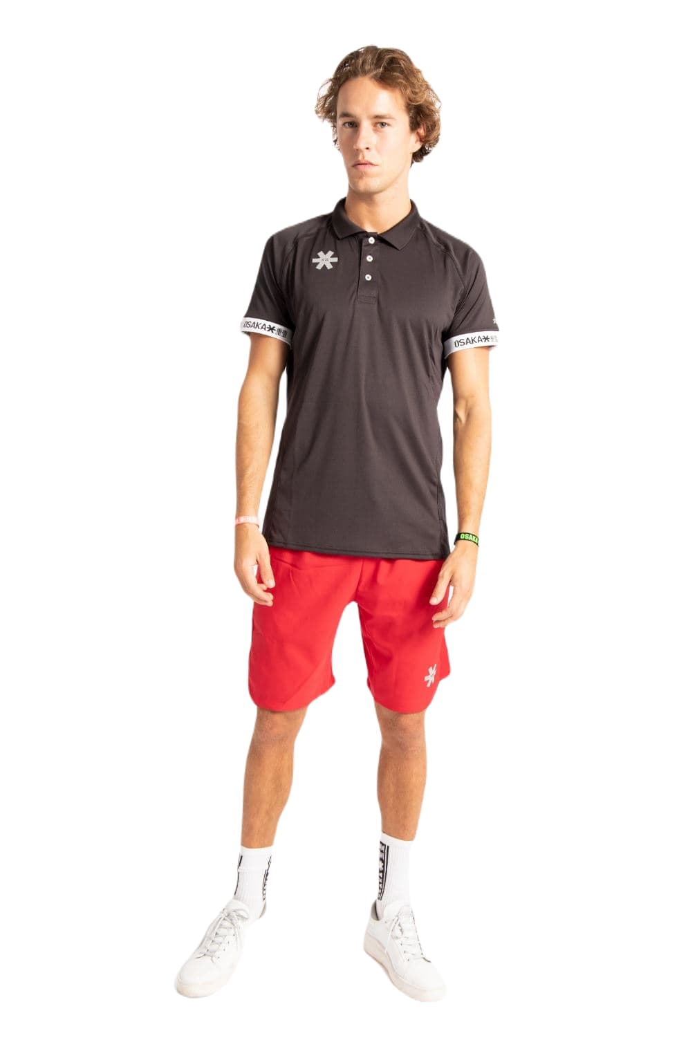 Osaka Men's Polo Jersey (Sort) - Racketlife.dk