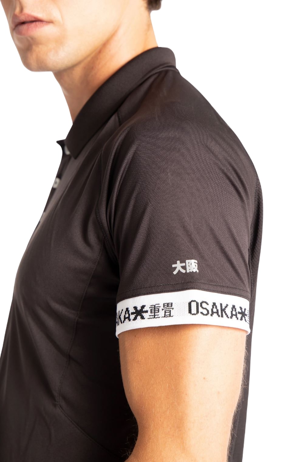 Osaka Men's Polo Jersey (Sort) - Racketlife.dk