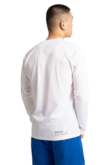 Osaka Men's Training Tee Long Sleeve (Hvid) - Racketlife.dk