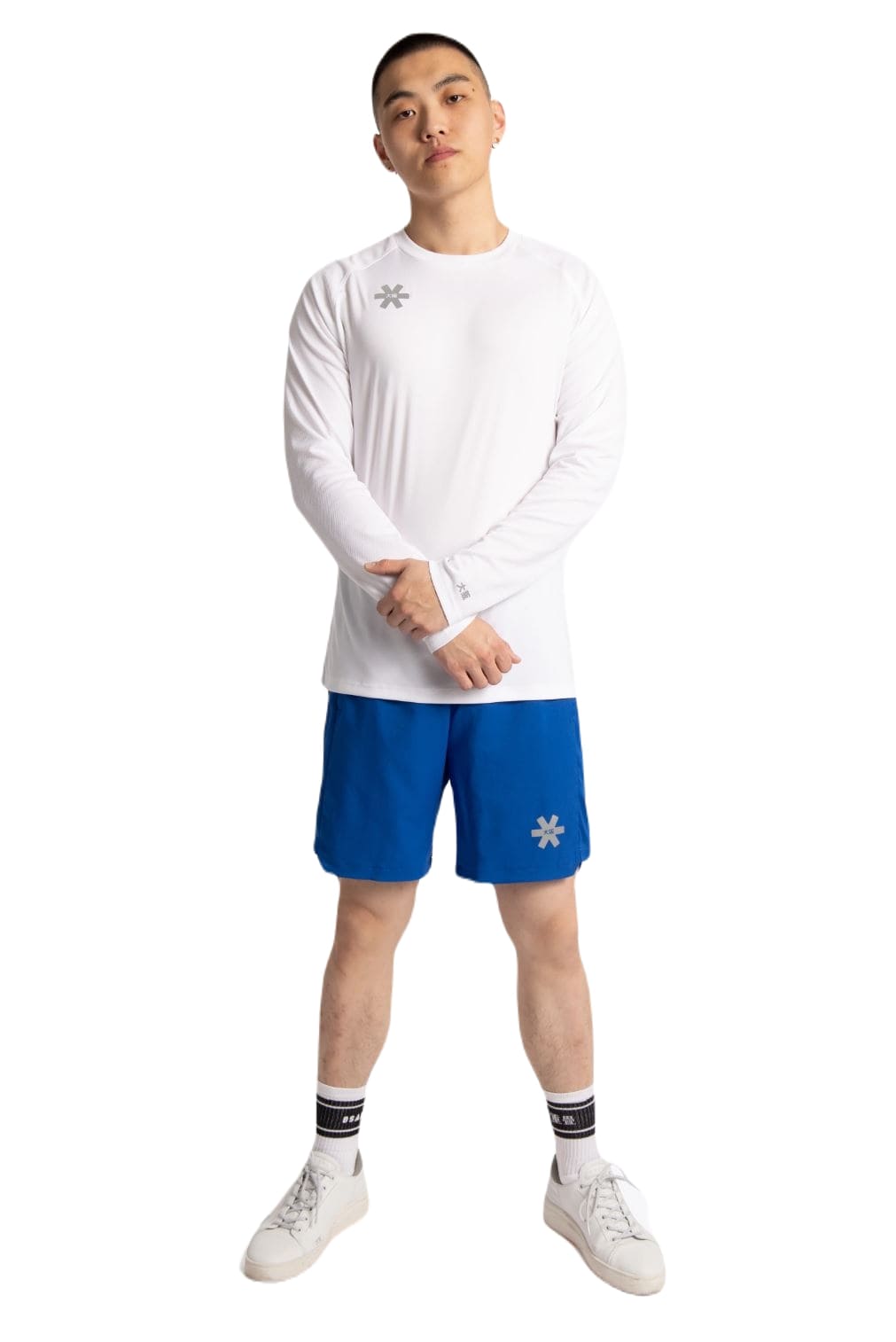 Osaka Men's Training Tee Long Sleeve (Hvid) - Racketlife.dk