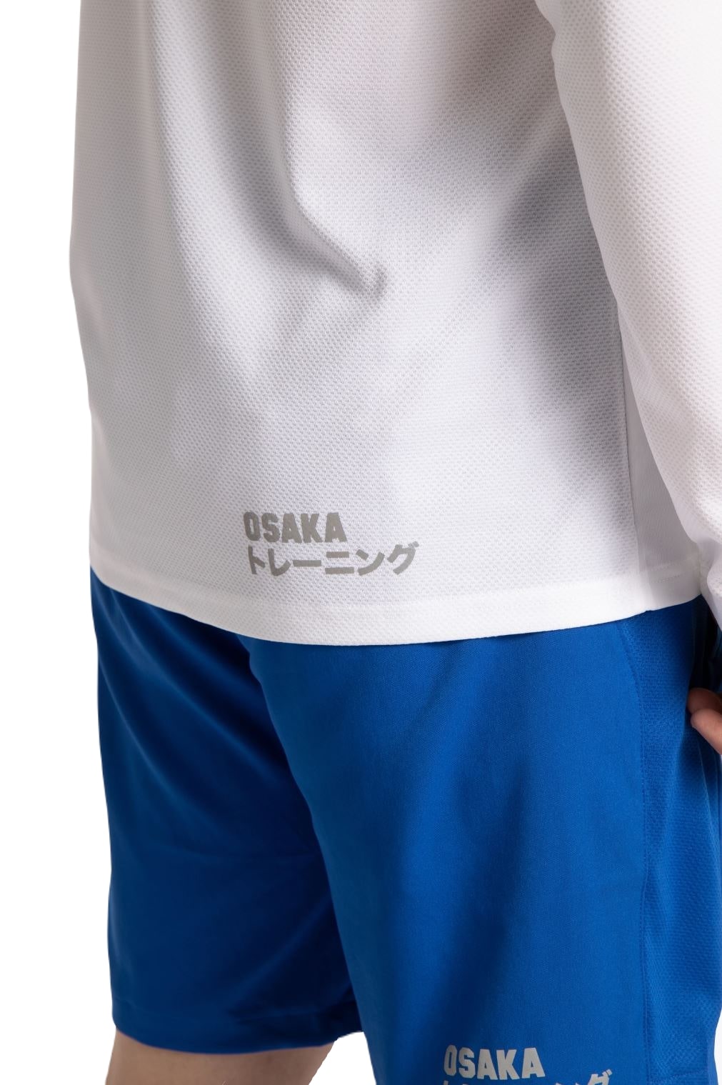 Osaka Men's Training Tee Long Sleeve (Hvid) - Racketlife.dk