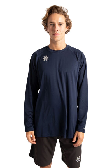 Osaka Men's Training Tee Long Sleeve (Mørkeblå) - Racketlife.dk