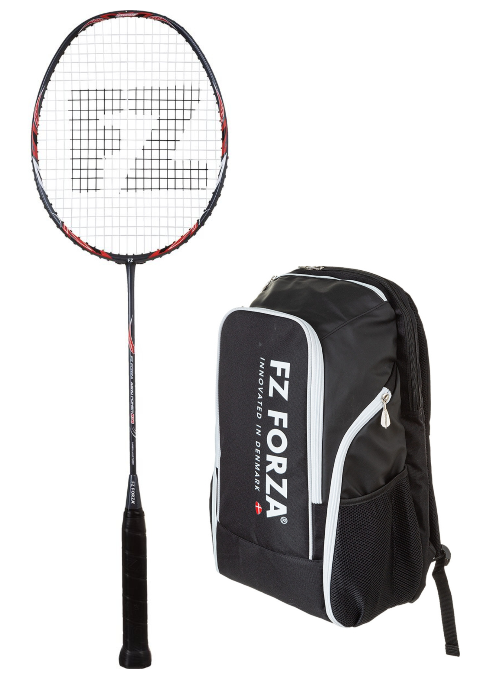 Pakketilbud med 1 stk. FZ Forza Aero Power 876 og 1 stk. FZ Forza Play Line Rygsæk (Sort)