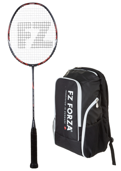 Pakketilbud med 1 stk. FZ Forza Aero Power 876 og 1 stk. FZ Forza Play Line Rygsæk (Sort)