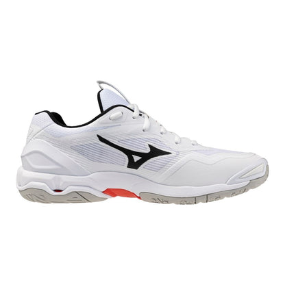 Mizuno Wave Stealth 6 U (White/Black/Fiery Red)