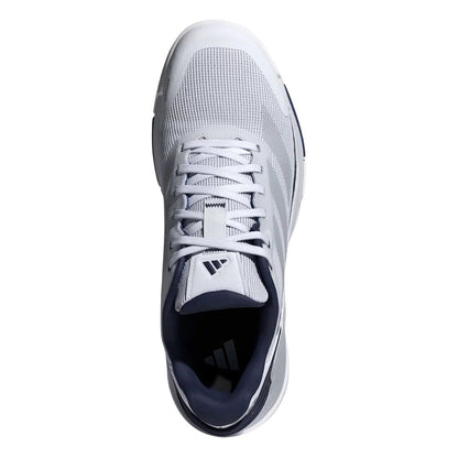 Adidas Crazyquick LS Men Padelsko (Cloud White/Silver Metallic/Dark Blue)